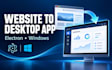convert your website into a windows desktop app