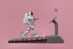 create low poly 3d character animations
