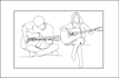 draw  beautiful minimalist one  line art