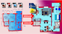 draw your architectural floor plans in autocad 2d