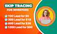 do skip tracing accurately and find prospect by skip tracing