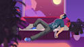 make lo fi loop animation and animated your illustration