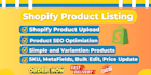 do manually shopify product listing and update inventory