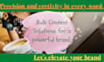 be your content writer for bulk articles writing, blog writing and seo blog