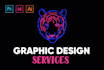 be your expert graphic designer in photoshop, illustrator and canva