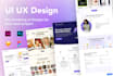 do figma landing page design, saas landing page, homepage design, dashboard