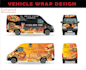 create professional van wrap truck wrap vehicle wrap design