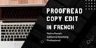 proofread and edit professionally your text