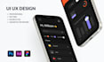 create mobile app UI UX design in xd and figma