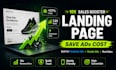 create high converting landing page that boost sales
