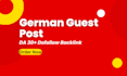 do german guest post with dofollow backlinks