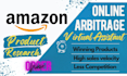 do amazon online arbitrage product research, online arbitrage store management