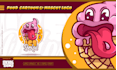 design cartoon character logo for food, beverage, restaurant, cafe, and bakery