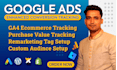 expert ga4 ecommerce tracking professional google ads conversion quick setup