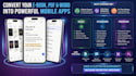 convert your ebook,pdf,doc into android and ios app