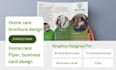 do home care brochure, flyer, business card