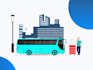 develop multi bus booking  app and website flutter
