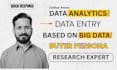 create detailed buyer based on big data analysis, market research persona
