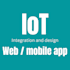 integrate your iot device with web app with visualisation