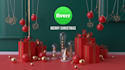 create a christmas logo reveal video