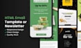 design constant contact email template, mailchimp newsletter