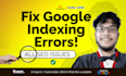 fix google search console, gsc indexing error, sitemap, and technical SEO issues