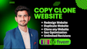 copy, clone wordpress website, replicate, or duplicate any website