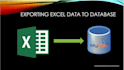 convert your excel file to mysql
