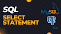 write sql select statement for you