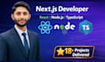 develop modern web apps and websites using next js react and node js