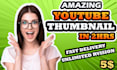 design the prefect youtube thumbnail in 2 hours