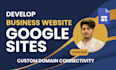design business website using google sites