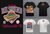 create unique  nba ,NFL, mlb, tshirt streetwear design
