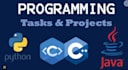 code your python, java and javascript programming tasks