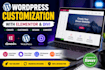 customize wordpress website using elementor pro
