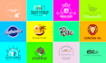 create modern flat minimalist luxury logo design in 24hrs
