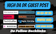 do a guest post on time business news, publicist paper, and high da dr sites