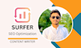 write a surfer SEO friendly article for your blog or website