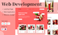 develop websites landing pages portfolio sites