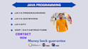 do java, javafx, java swing, and java programming  task for you