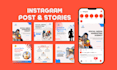 design unique instagram posts and stories for aesthetic feed