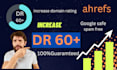increase ahrefs domain rating 60 plus,increase DR 60 plus