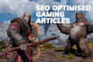 write SEO friendly gaming articles