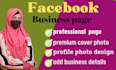 facebook business page creation  , cover design , banner