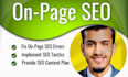 maximize your websites visibility on google with on page SEO optimization