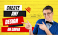 create any design using canvas