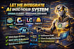 integrate chatgpt, claude, or any ai API into your app, website or backend