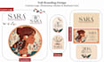 create full branding with logo, illustrations, stickers