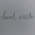 do handwriting notes and letters
