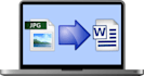 convert any photos into word document